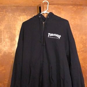 Thrasher Men’s XL zip-up hoodie